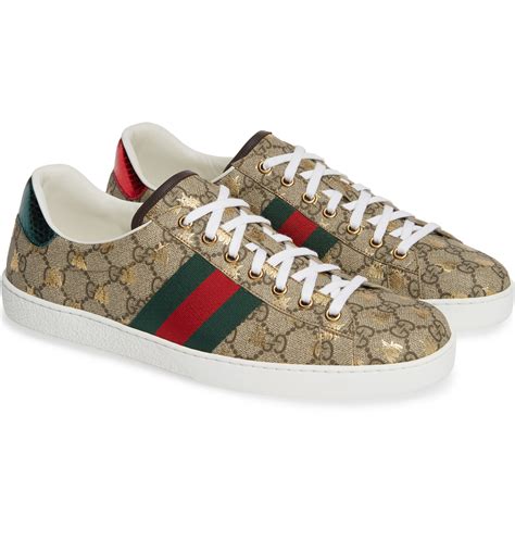 gucci ace sneaker damen sale|gucci ace sneakers men discounted.